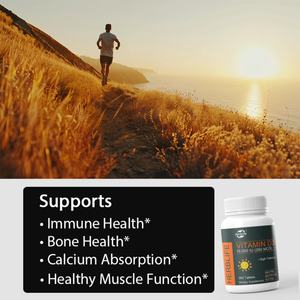 OEM/ODM Hot Selling Vitamin D3 <b>10</b>,000IU (250mcg), 1 Year Supply for Healthy Muscle Function and Immune Support, 360 <b>Tablets</b> - Product Image 3