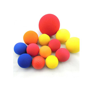 Bola de esponja de espuma EVA redonda sólida de 4/6/10cm para niños, juguete de lanzamiento de <span class=keywords><strong>Yoga</strong></span> y Color para jardín de infantes - Product Image 2