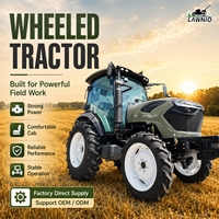 Tractor LAWNIO con Soporte OEM/ODM, Ruedas Ajustables Opcionales, Alta Eficiencia de Trabajo para Cultivo Agrícola