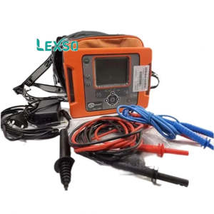 เครื่องวัดความต้านทานฉนวน Lexso รุ่น 1497 โอห์ม จอแสดงผลดิจิตอล พร้อมสายทดสอบและแคลมป์สำหรับการทดสอบทางไฟฟ้า - Product Image 5