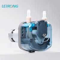 Bomba Dosificadora de Jugo y Sirope LeiRong BP3000ml/min, Bomba Peristáltica Pequeña, Micro, Mini, de 24V para Máquinas de Café y Bebidas