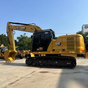 Excavatrice sur chenilles hydraulique CAT 320GC d'occasion de 20 tonnes à faible consommation de carburant, modèle 320 320gc, pour travaux de construction routière - Product Image 2