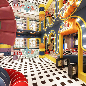 <span class=keywords><strong>Arena</strong></span> Interactiva de Lanzamiento de Pelotas con Toboganes Grandes para Centros de Entretenimiento Familiar - Product Image 5