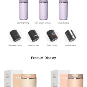 แก้วกาแฟสแตนเลส OEM/ODM ขายดี พร้อมฝาปิด ขนาด 12 และ 16 ออนซ์ - Product Image 6