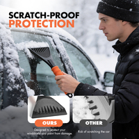 Nouvel outil de nettoyage de pare-brise pour voiture, grattoir à neige et à glace, dégivreur, gadget d'entretien automobile pour éliminer la neige, la glace et le givre