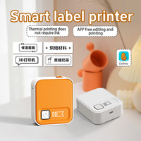 Machine à étiquettes sans fil mini portable pour smartphone avec ruban, imprimante thermique directe rechargeable