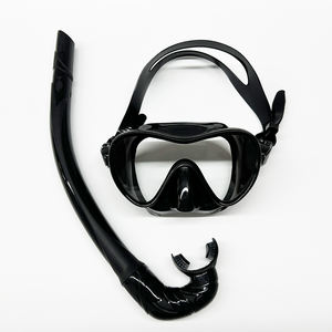 Masker Selam Tempered Ringan Tampilan Lebar Lensa Tunggal Desain Baru Multi Fungsi Masker Selam Wajah Penuh - Product Image 6