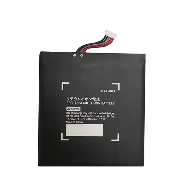 Actual Capacity HAC-003 Internal Battery Pack Replacement For Nintendo Switch 2017/2019 Game Console HAC-001 [3.7V 4310mAh 16Wh]