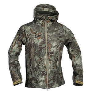 Veste imperméable d'extérieur taille XXL, polaire d'hiver, chaude, TAD Shark Skin Shell, imperméable, camouflage pour la randonnée et l'alpinisme - Product Image 5