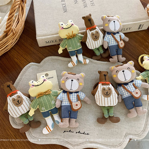 กิ๊บติดผมยางยืดสูง น่ารัก สไตล์เกาหลี รูปหมี <span class=keywords><strong>กบ</strong></span> ทำมือ หวานละมุน สำหรับตกแต่งผม - Product Image 2