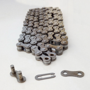 Cadena de bicicleta estándar de 1 velocidad, de acero al carbono, duradera, universal, para bicicleta plegable de montaña - Product Image 2