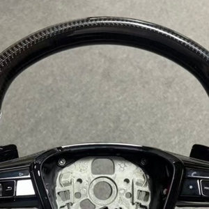 Volant en fibre de carbone véritable pour <span class=keywords><strong>Audi</strong></span> A4 B8.5 S4 RS4 A5 S5 RS5 RS6 Q5 Q7 Q3 A3 A6 S3 S1 S4 RS3 B8 TT MK2 C8 – Économies importantes - Product Image 3