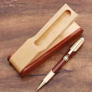 Elegant Wooden Office Business Gift Fashion Retro Meeting Ball pen