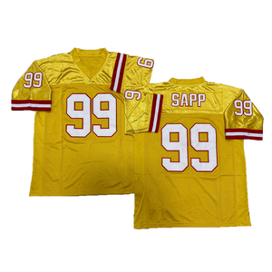 Camiseta de Rugby Estilo Vintage para Hombre, Cosida, <span class=keywords><strong>Tom</strong></span> Brady, Mike Alstott, <span class=keywords><strong>John</strong></span> Lynch, Warren Sapp, Hardy Nickerson, Tallas S-3XL, Envío Rápido - Product Image 6