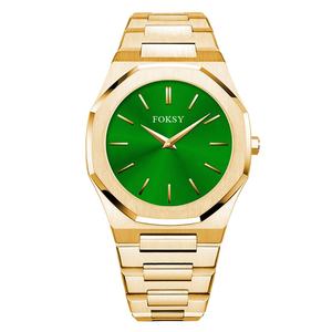 Foksy OEM/ODM Vente en gros Montre pour homme minimaliste avec cadran résistant à l'eau Personnalisez votre propre logo Mouvement japonais Fournisseur - Product Image 5