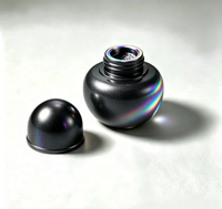 Poudre de pigment de revêtement à effet spécial GUANZUN pour l'impression d'emballages de luxe, noir charbon, aluminium holographique, 5-100 microns