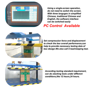 Liyi độ chính xác cao kỹ thuật số công suất lớn hộp <span class=keywords><strong>carton</strong></span> nén sức mạnh máy tính thử nghiệm/hộp sóng nén <span class=keywords><strong>Tester</strong></span> - Product Image 2