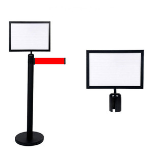 <span class=keywords><strong>Marco</strong></span> de soporte de señal para cinturón retráctil, <span class=keywords><strong>barrera</strong></span> clásica de soporte, fabricante A3 A4 - Product Image 5