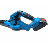 Souffleur de feuilles sans fil Souffleur de feuilles à piles 21V pour l'entretien de la pelouse avec chargeur rapide