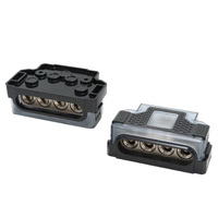 2 in 4 Out 0ga 4ga 24V 150A blok Distributor tanah untuk transmisi daya listrik