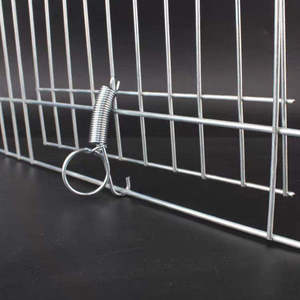 Nhà sản xuất thép thỏ Pet lồng CỬA mùa xuân động vật cửa chốt móc mùa xuân - Product Image 4
