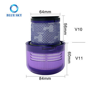 Remplacement d'accessoires de filtre HEPA combinés <span class=keywords><strong>Bluesky</strong></span> V10 V11 pour <span class=keywords><strong>aspirateur</strong></span> sans fil Dys V10 Slim SV18 - Product Image 2
