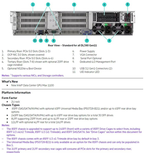 Serveur Micro-ordinateur HPE ProLiant <span class=keywords><strong>ML30</strong></span> Gen10 <span class=keywords><strong>G10</strong></span> Plus E-2314 2.8GHz Quad-Core 1P 8SFF 1To 350W 500W avec RPS - Product Image 6