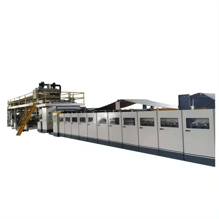 IPACK Intelligent 3ply 5layer Corrugated Cardboard Production Line carton box making equipment