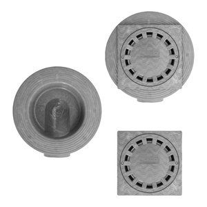 Sifone Orizzontale in PVC 200x200/90mm - Product Image 4