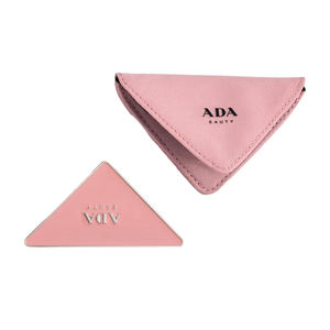Pink Triangle Cute Sandwich Custom Geschenk Weiche Emaille Stoff Fall-Proof Make-up Spiegel - Product Image 6