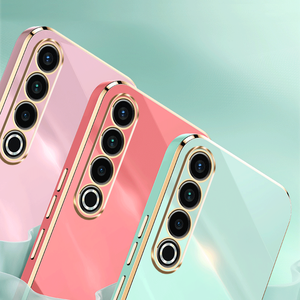 เคสฝาหลัง TPU นิ่มเคลือบอิเล็คโทรเพลท6D สีลูกกวาดสำหรับ <span class=keywords><strong>Meizu</strong></span> <span class=keywords><strong>20</strong></span> Pro <span class=keywords><strong>20</strong></span> Ring <span class=keywords><strong>20</strong></span>เคสกันกระแทกแบบบางนิ่ม - Product Image 1