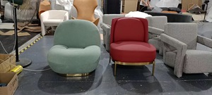 Fauteuil inclinable moderne et abordable avec repose-pieds, siège unique en cuir, chaise de bureau de loisirs, canapé de salon - Product Image 2
