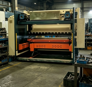 Presse plieuse <span class=keywords><strong>hybride</strong></span> entièrement automatique synchronisée avec formage des extrémités pour aluminium/acier inoxydable/acier au carbone - Product Image 3
