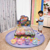 Jouets sensoriels anti-stress en caoutchouc souple à montée lente en forme de poisson rouge, idéaux pour les enfants, cadeau d'anniversaire, nouveauté amusante