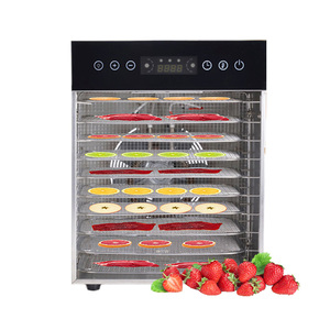 Déshydrateur à 10 plateaux pour viande séchée, champignons, fruits et légumes - Product Image 6
