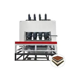 6*9 Feet Short Cycle Hot Press Melamine Veneer Lamination Machine On MDF