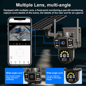 Vesafe Việt Nam năng lượng mặt trời Powered máy ảnh 4MP Ngoài trời 4G không dây Wi Fi Wifi giám sát Trail thông minh ai an ninh báo động CCTV <span class=keywords><strong>Camera</strong></span> - Product Image 4