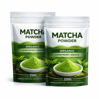 Poudre de Matcha de Qualité Supérieure, Thé en Vrac Torréfié, Thé Santé, 250g, Emballage Sous Vide en Vrac, Nouvelle Boîte, Sachet, Bouteille