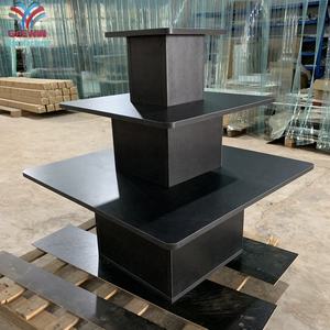 ชั้นวางโต๊ะไม้วางโชว์ของร้านขายเสื้อผ้าชั้นวางโชว์ของแบบสามชั้นสำหรับวางหนังสือตามสั่ง MDF - Product Image 3