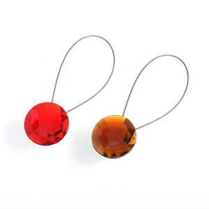 Rèm khóa nhà máy bán buôn kim loại rèm Tie Rope Tie nam châm hút từ khóa - Product Image 3