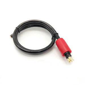 תת מיניאטורי 4pin mirco watermo אטום לבן תקע כבל באורך מותאם אישית ip69 עבור מצלמת השרוב ימית - Product Image 3