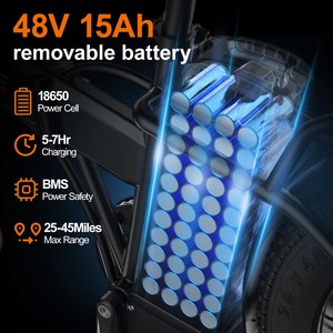 750W 48V Brushless Rear <b>Hub</b> Motor 7-Speed Full Suspension Sport 7speed Mountain Bike - Product Image 2