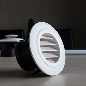 Grilles de <span class=keywords><strong>ventilation</strong></span> rondes en plastique, 100 pièces, pour la cuisine, couvercle, plafond - Product Image 3