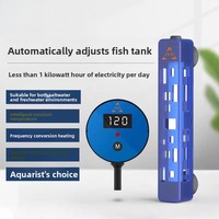 Calentador de Pecera/Tanque para Tortugas, Moderno, de Plástico, con Conversión de Frecuencia, Ajustable, Automático, Temperatura Constante, Ahorro de Energía, Duradero