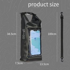 Bolsa Impermeable de 2L con Cierre Enrollable, Bolsa de PVC para Natación y Buceo, Bolsa Portátil para Guardar el Teléfono, para Natación, Pesca y Senderismo - Product Image 2