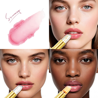 Rouge à lèvres changeant de couleur à la feuille d'or, améliore les lèvres ternes et sèches, illumine les lèvres, baume à lèvres nourrissant et hydratant longue durée