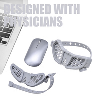 Repose-poignets de jeu en silicone ergonomique pour droitier