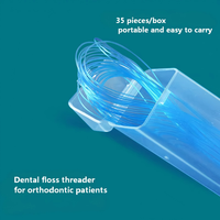 Fil dentaire jetable flexible et réutilisable facile à utiliser pour le nettoyage des dents – Outil d'hygiène bucco-dentaire