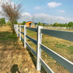 Panneaux portables robustes pour bétail, clôture de corral pour chevaux en fil de fer soudé, enclos métallique pour bovins et porcs - Product Image 1