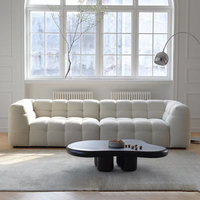 Nouveau Design Canapé Chesterfield Capitonnée de Salon Italien Haut de Gamme Rembourré Mobilier de Maison Moderne